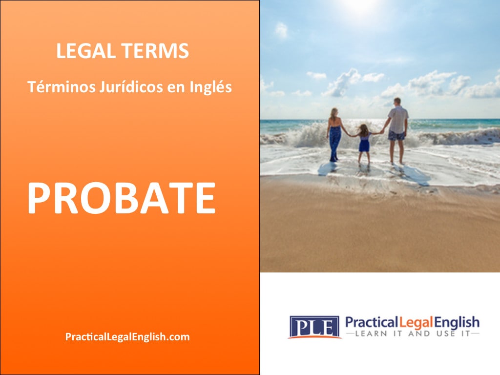 Legal Terms Probate Legal Terms Probate